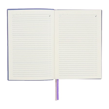 Set gift Escalada Diary A5 120 sheets, soft cover of artificial leather, foil embossing, pancake embossing, block 70 g/m2, lilac + pen + pen.-11