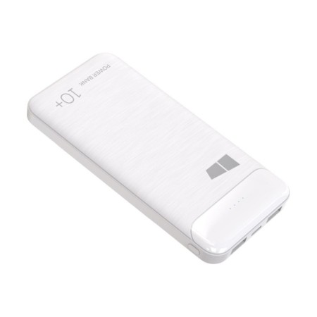 External battery More Choice PB33-10, 10,000 mAh, 2xusb, 2.1 a, white-3