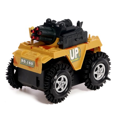 Tank-translator car, works on batteries, MIX color-8