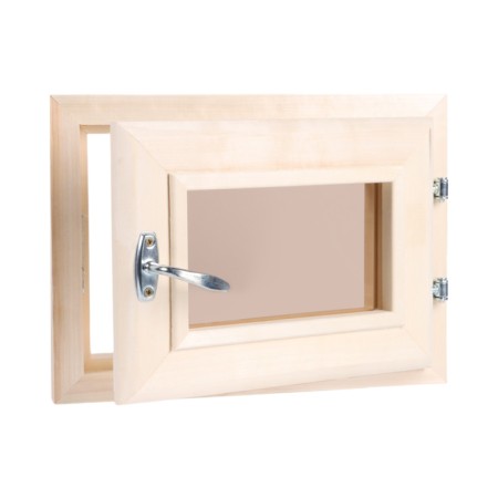 Window, 30 × 40cm, double glass of linden, bronze-2
