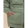 Windbreaker for boys, height 128 cm, green color