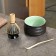 Set for preparing a match of tea 4 in 1: a corolla is private, stand, spoon tasaku, bowl of mole