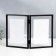 Photo frame Metal in 2 photos 10x15 cm "Loft. Strict lines" Black 20x30.5x2.3 cm