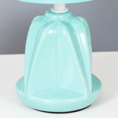 Laura table lamp E14 40W turquoise 13x13x2.5 cm Risalux-4