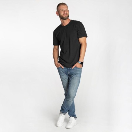 T -shirt SL BASIC, 46, black-3