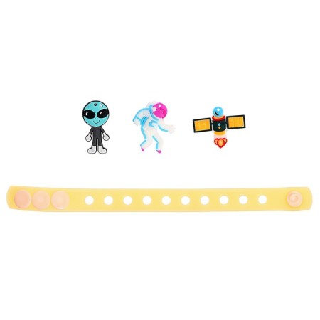 Dear Bracelet "Jibats: Cosmos", glowing, silicone-3