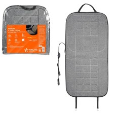 Pack with heating in the front seat Airline, 12 V, 35/45W, 100x50 cm, gray