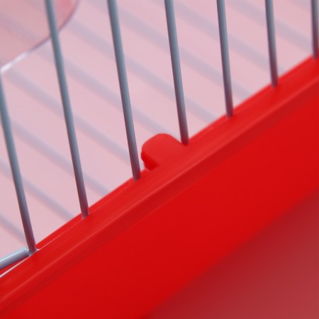 Poultry cell equipped BD-1/1D, 30 x 23 x 39 cm, red (packing 12 pcs)-8