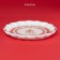 Book of New Year's share "Park of attractions", d = 20 cm, ceramics, white color