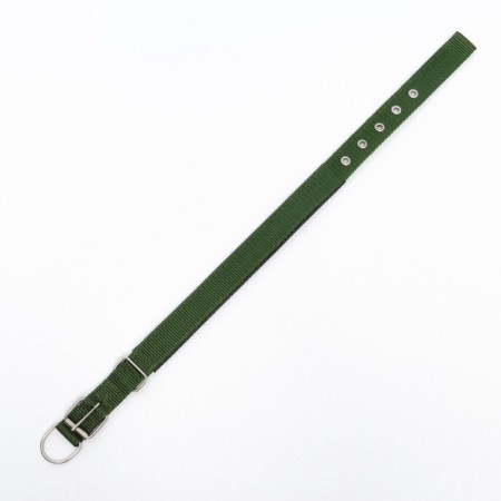 Collar "Comfort" Combined, 55 x 2.5 cm, Osh 40-50 cm, green-4