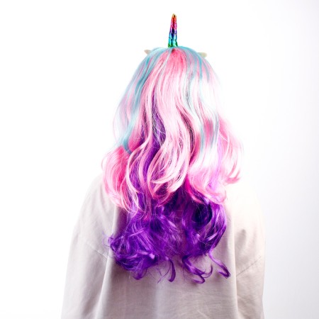 Carnival wig "Unicorn"-2