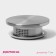 Lid for the tanks of the share, d = 7 cm, stainless steel