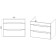 Viant Viant "Marcel" 2 boxes, suspended, 425x655x500 mm, with a shell. COMO 70