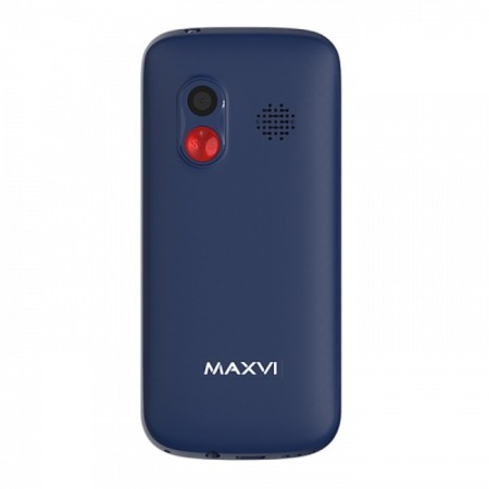 Cell phone Maxvi B100ds, 1.77 ", 1.3MP, Microsd, 2SIM, FM, SOS, Dok. Station, 1000 Mam, Blue-7
