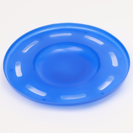 Flying saucer "curly" dark blue, 20 cm-4