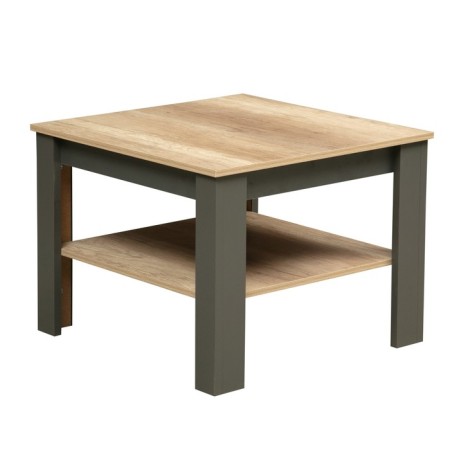 Journal table 37.26 Provence, 700 × 700 × 535 mm, color diamond gray / oak canyon
