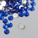 Decor for creativity plastic "Rhinestones. Bright blue" set 300 pcs d = 0.8 cm