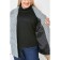 Female jacket, size 66, gray color