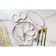 Ceramic “sea shell” sauce, 8 x 13 cm., 25 ml., White color