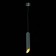 Suspension lamp ST LUCE. ST152.403.01. 1x50 W, GU10, 6x6x30 cm, black color
