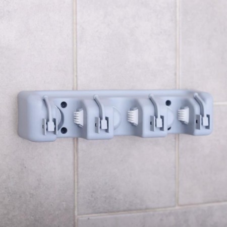 Holder for harvesting inventory with hooks of a share, 26 × 6 × 10 cm, color gray color-2