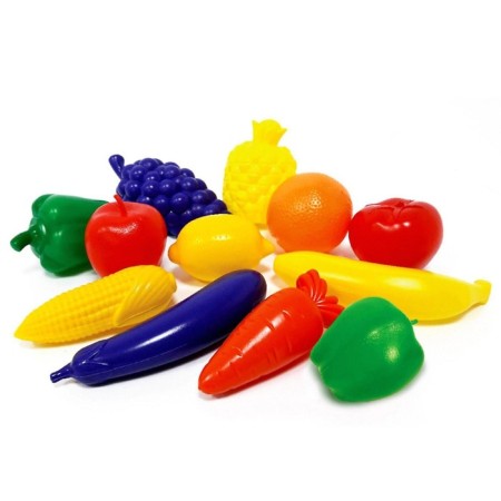 Set "Vegetables, Fruits", 12 pieces, mix