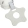 The squeak is a rattle "Layer", with a teether, crumb I
