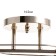 Akvil chandelier 2he27 40W gold 45x15x22 cm Bayerlux
