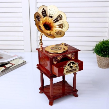 Musical box "Golden Paetephon" 34.5x10.5x13 cm-4
