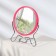 The desktop mirror is a suspended “circle”, bilateral, with an increase, D mirror surface 9 cm, color mix
