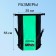 Hermevyukzak Yugana, PVC, waterproof 15 liters, green