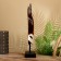 Mask "Zebra" on the stand, Albezia 45 cm