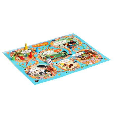 Board game "Cheburashka. ABC and score ", on the blister-1