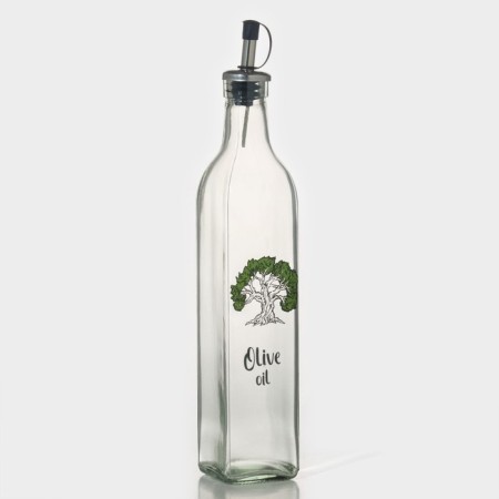 Glass bottle for sauces and oils of the olive tree, 500 ml, 5.5 × 30 cm