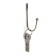 Hook furniture tundra TKO003, one -rod, bronze