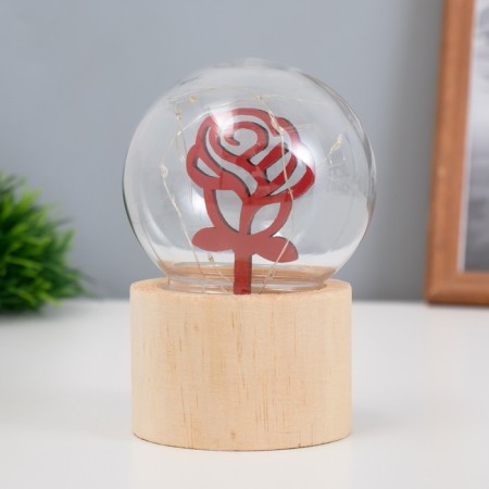Spinker "Shar-Rosa" LED 3XAG10 SHAR 8CM 6.5x6.5x11.5cm