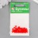 Glass beads 4 mm (set 40 pcs), Z-439 (806 red)