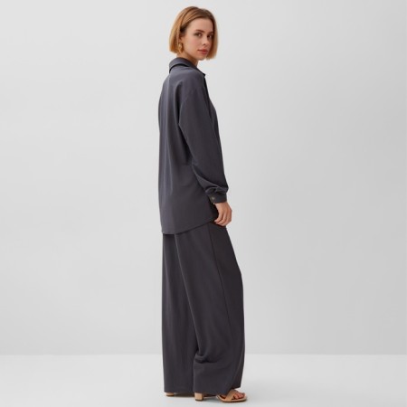 Female set (shirt, trousers) minku: Home Collection Graphite Color, Rr. 54-7