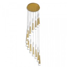 Suspended Citilux “Vegas” CL227142, 45x45x50 cm, 14x7W, LED, yellow color