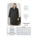 Female dress, size 60, black color