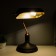 Banker table lamp E27 40W Black Copper 20x26x36cm
