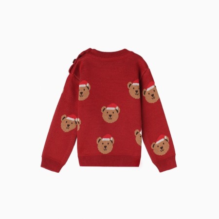 New Year. Jumper knitted baby I "New Year cubs" growth 86-92 cm-1