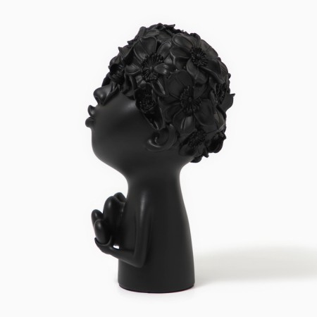 Polystone figurine "Love" Black color 12 x 6.5 x 22 cm-1