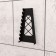 Holder for storing wrench, 9 keys from 5mm to 40 mm, wall, black