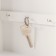 Keywood tree 6 hooks "Floor Fill" aged white 6x22x30 cm