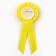 Hard icon for graduation "Graduate of kindergarten" 2024, d = 6.7 cm