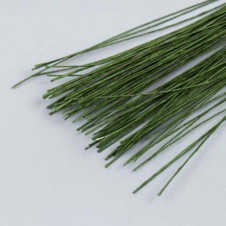Wire for creativity "Astra" d 0.4 mm, 60 cm, 100 pcs, green-1