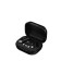 Headphones Maxvi MHF -100BT, sensor, microphone, 40/250 mAh, black - silver