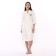 Women's robe, milk color, size 54