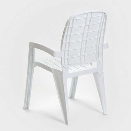 Set of garden furniture "Provence": table round diameter 65 cm + 2 chairs, white-6